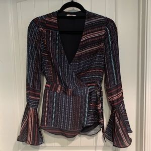 Parker long sleeve blouse- sz XS